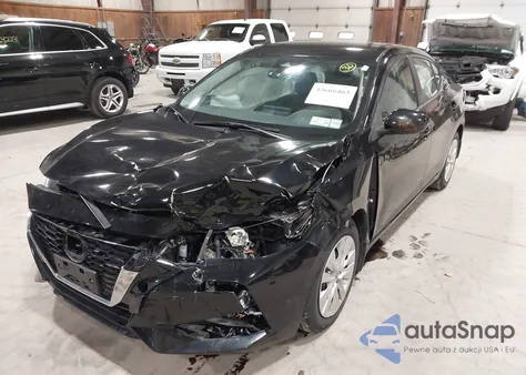 2021 Nissan Sentra S Xtronic Cvt z USA, uszkodzony, nr VIN 3N1AB8BV3MY324421